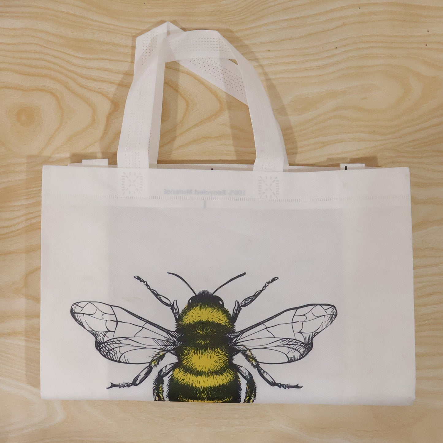 Bee Print Multipurpose Tote Bag - 1 Pc, 35x35cm - Happy Price - Image 7