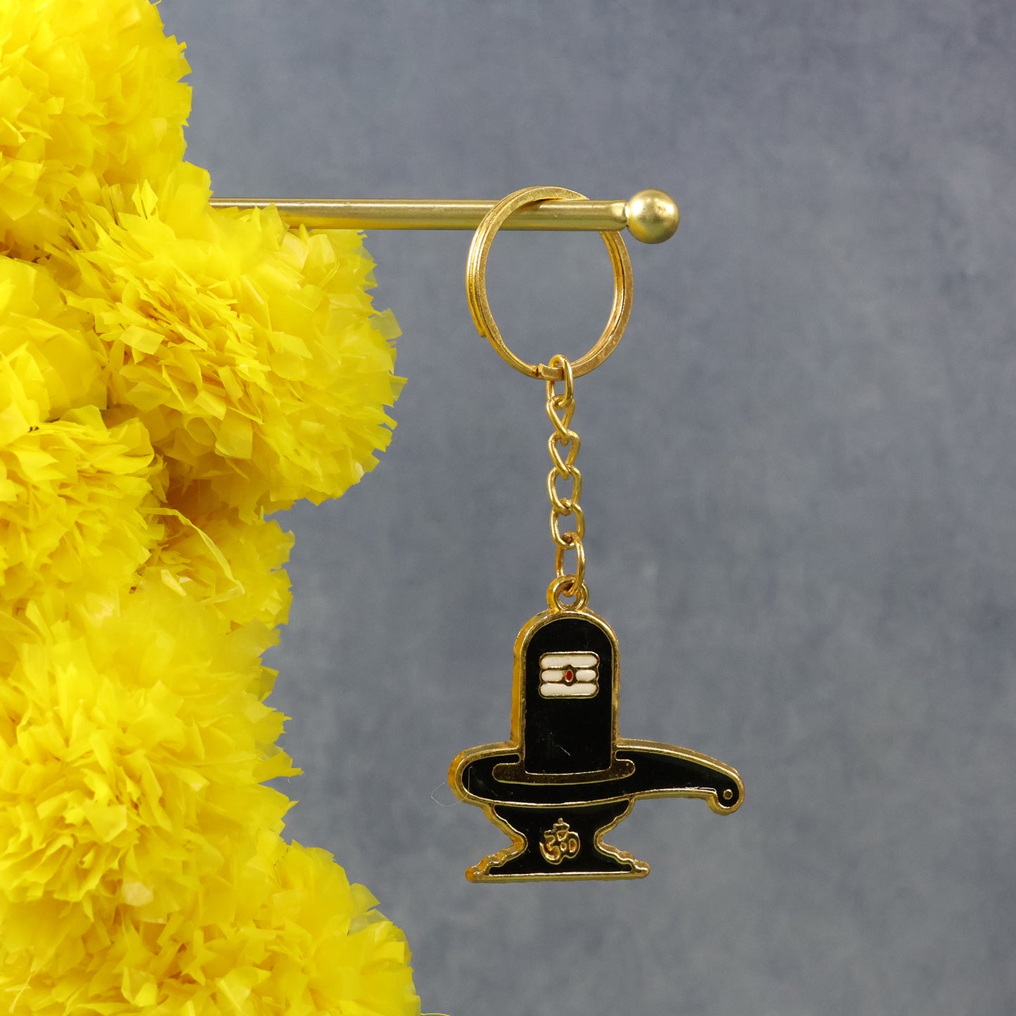 Spiritual Shivling Metal Keychain - 1 Piece - Happy Price - Image 5