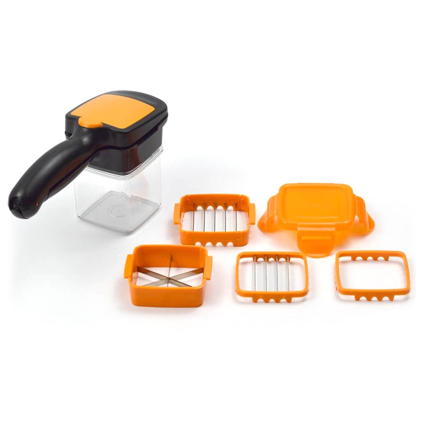 5 In 1 Nicer Dicer Used For Cutting And Shredding Of Various Types Of Food Stuff In All Kitchen Purposes. - Happy Price - Image 7