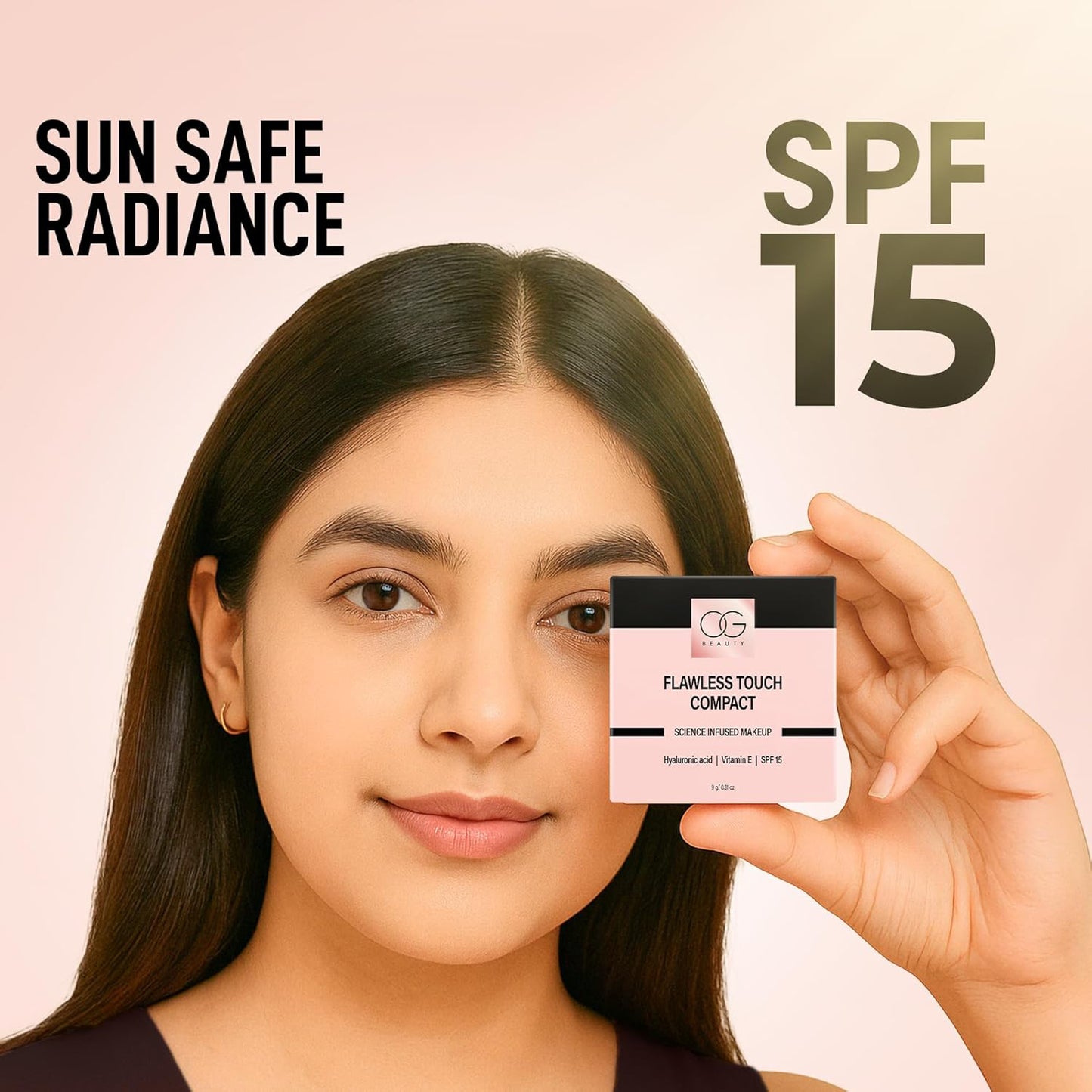 Frappe Flawless Touch Compact Powder - Brew Shade, 9 gm - Happy Price - Image 4