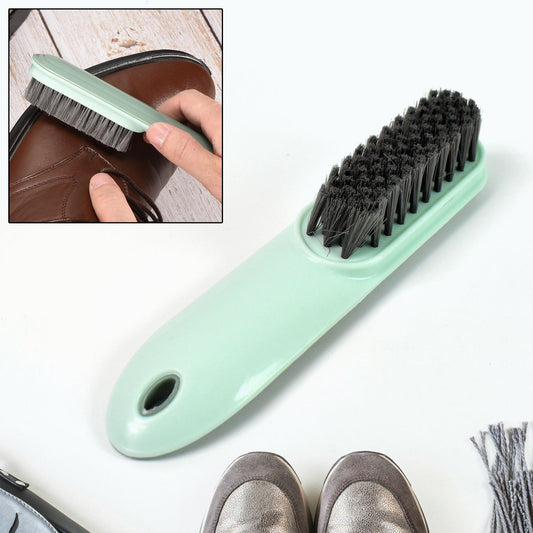 Compact Shoe & Clothes Cleaning Brush with ABS Handle (1 Pc) - Happy Price - Image 1