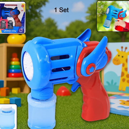 Rechargeable Bubble Gun Toy For Kids (1 Set) - Happy Price - Image 1