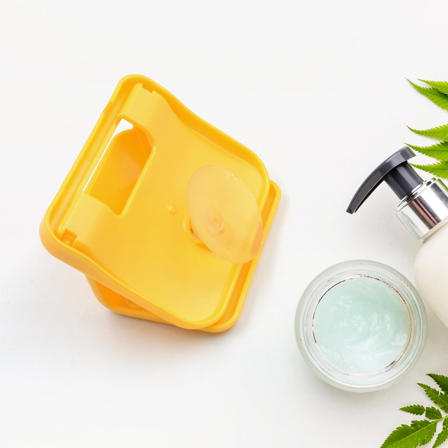 Self Adhesive Sponge Holder No-drilling Soap Holder For Shower Bathroom Kitchen Sponge Holder - Kitchen Sink Organizer - Sink Caddy - Soap Holder - Spoon Rest - Multipurpose Use - Happy Price - Image 5