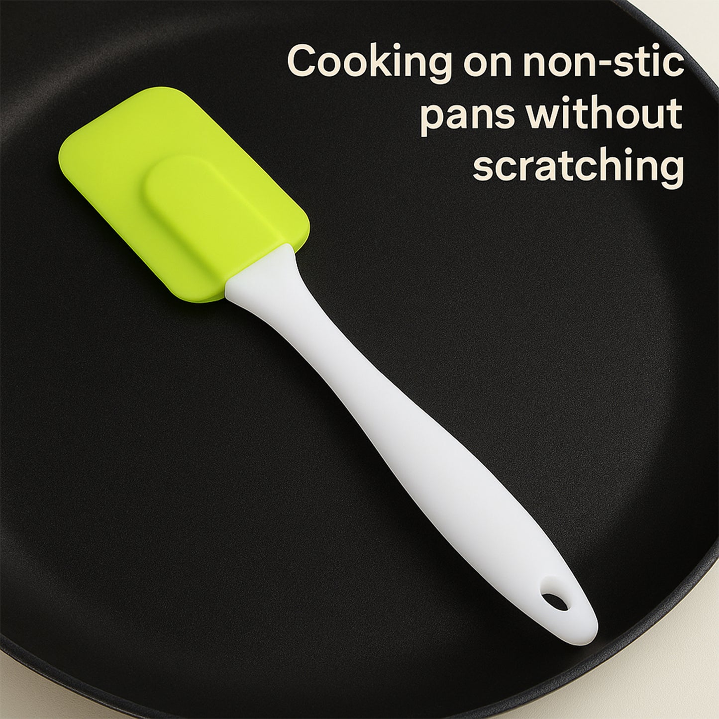 Silicone Cooking Spatula For Baking (1 Pc  18 Cm) - Happy Price - Image 3