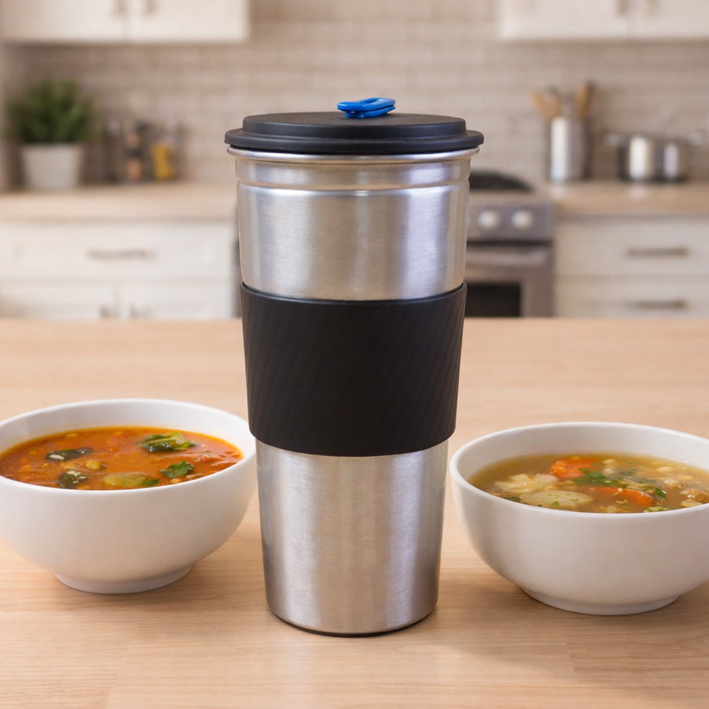 Supermom Stainless Steel Travel Tumbler - 500 ML Capacity - Happy Price - Image 2