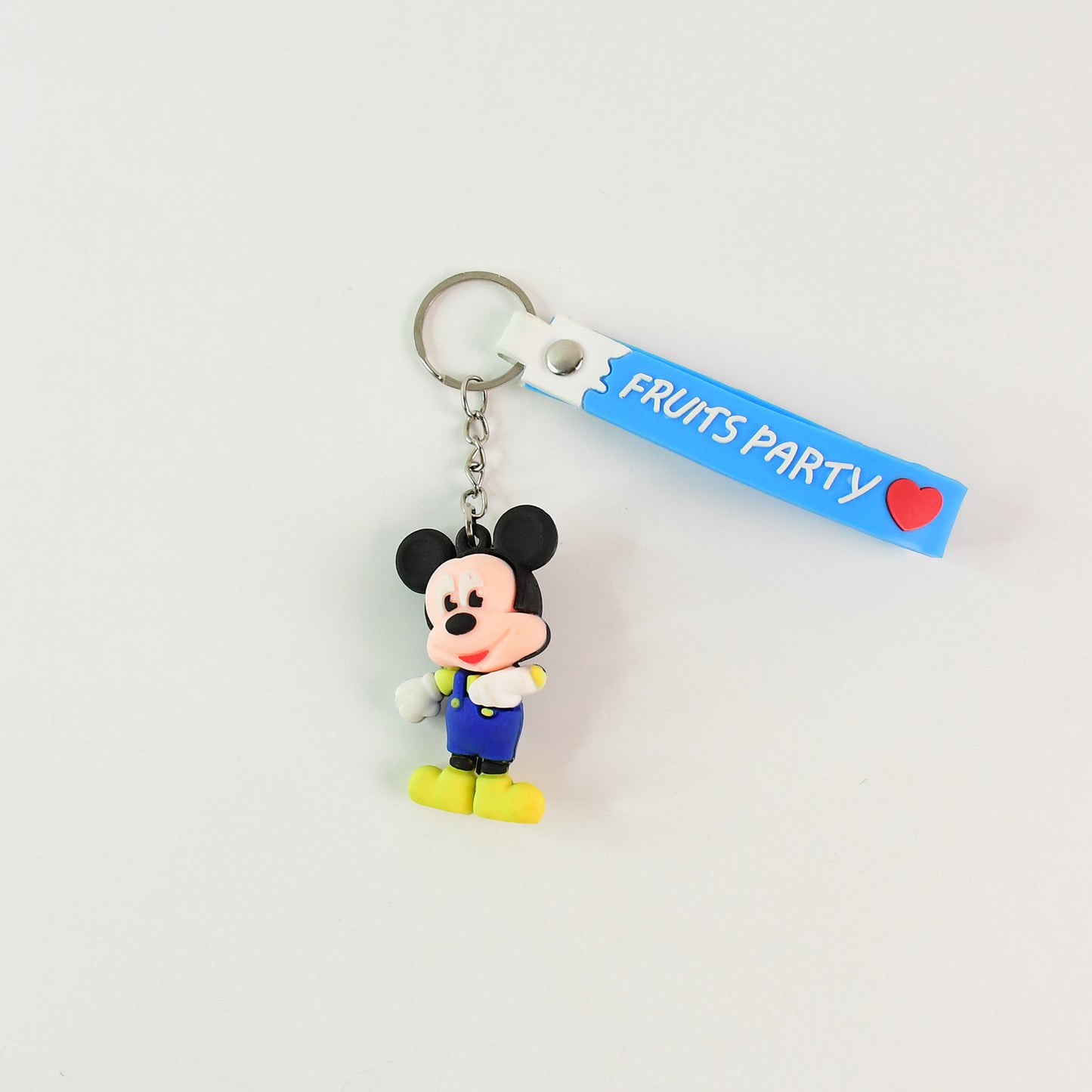 Cute Cartoon Silicone 3d Key Chain With Metal Hook  Strap (Pack Of 1) - Happy Price - Image 5