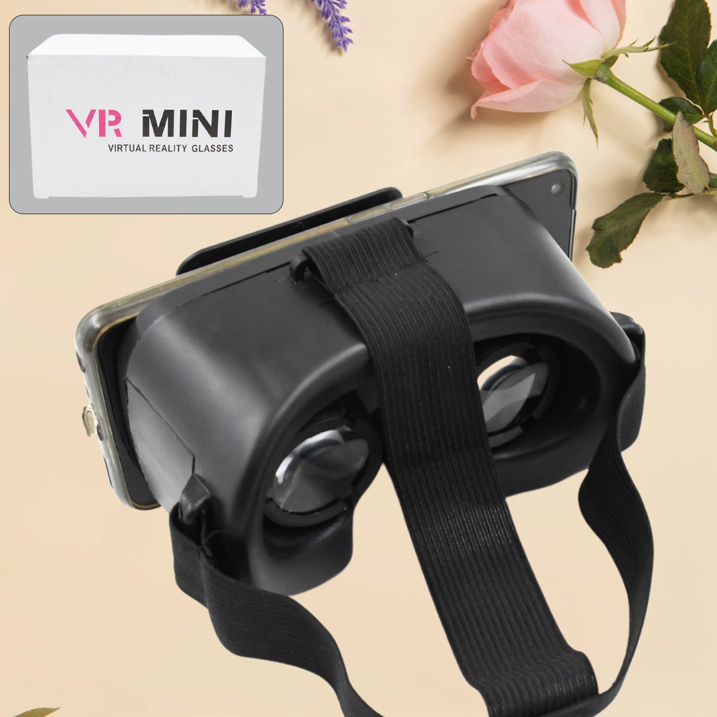 3d Vr Glasses Virtual Reality Goggles Headset For All Smartphonevr Goggles-for 3d Vr Movies Video Games (1 Pc) - Happy Price - Image 2