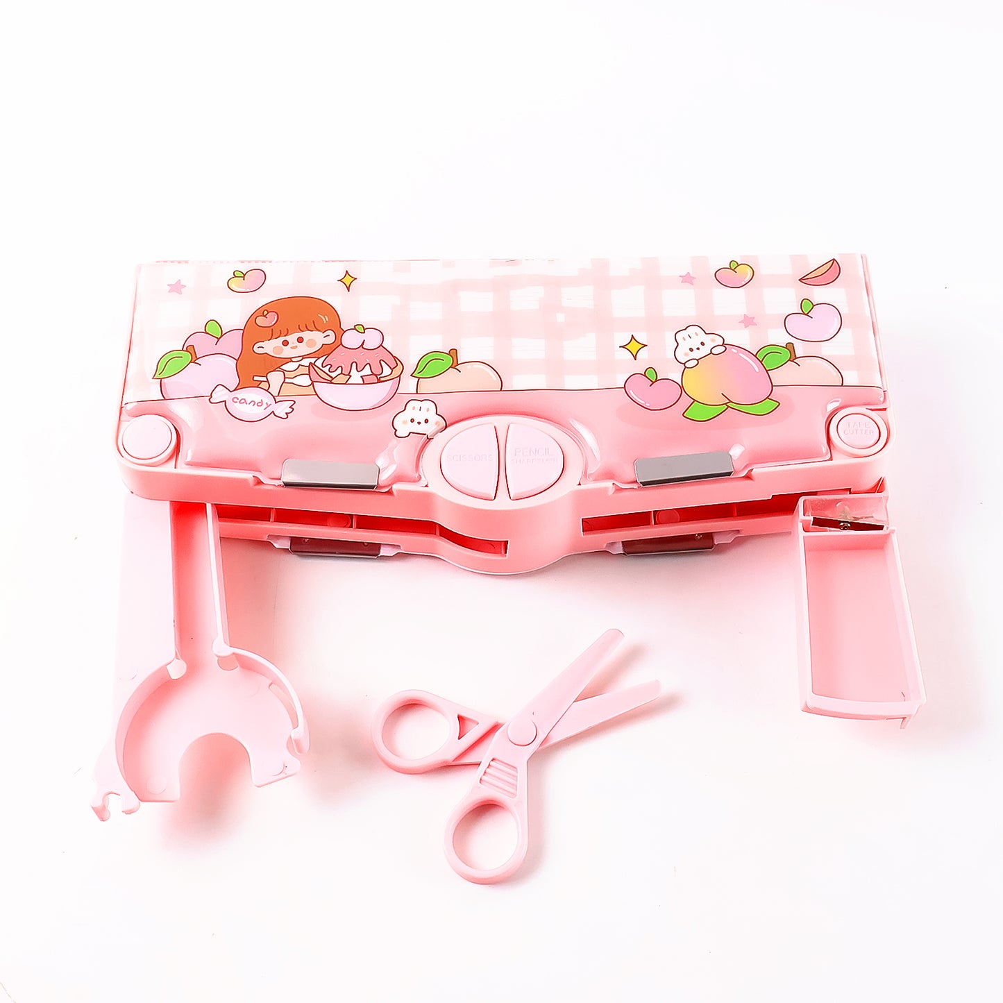 Multifunctional Cartoon Pencil Box (1 Pc) - Happy Price - Image 2