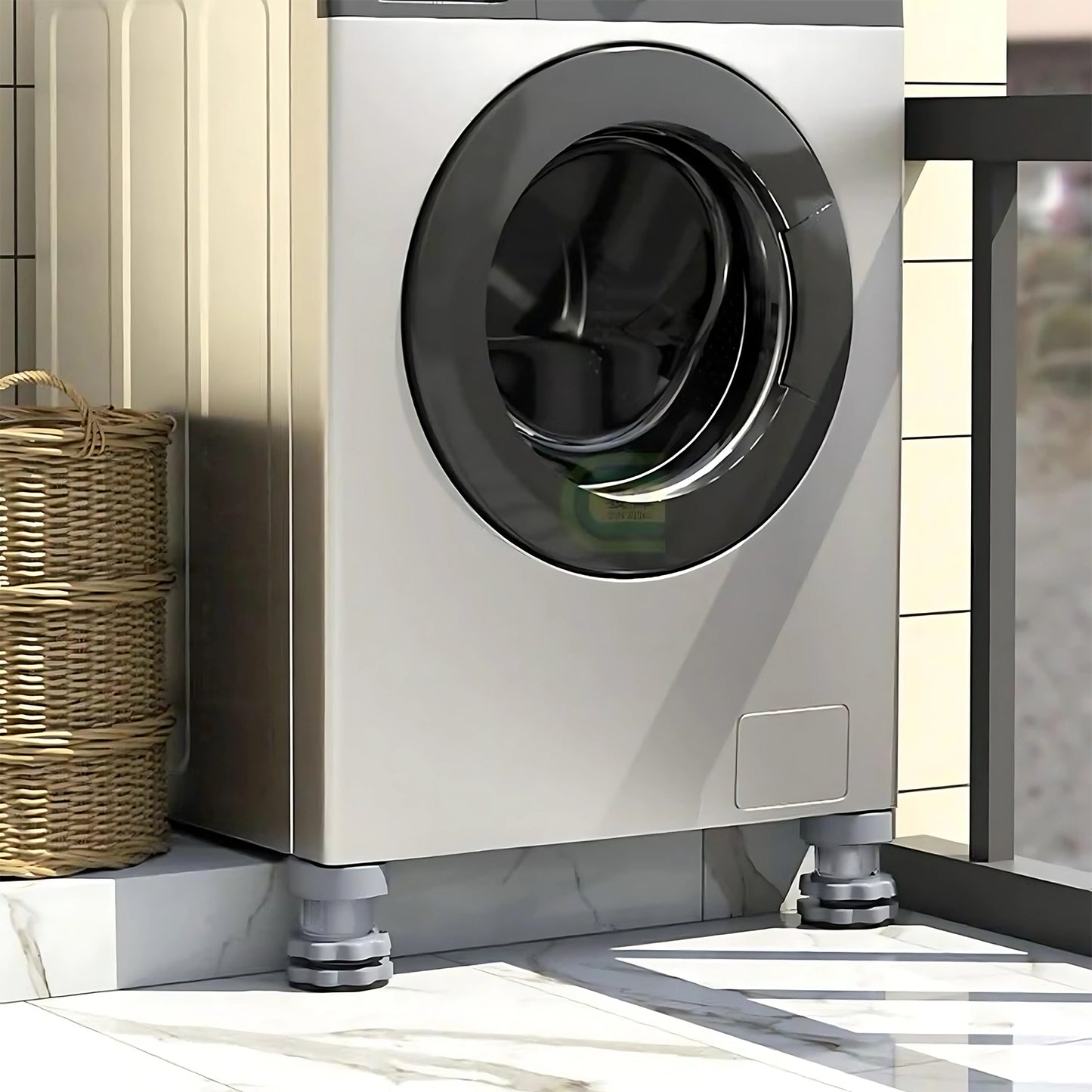 Adjustable Anti-vibration Pads For Washing Machine And Refrigerator Base (4 Pc) - Happy Price - Image 3