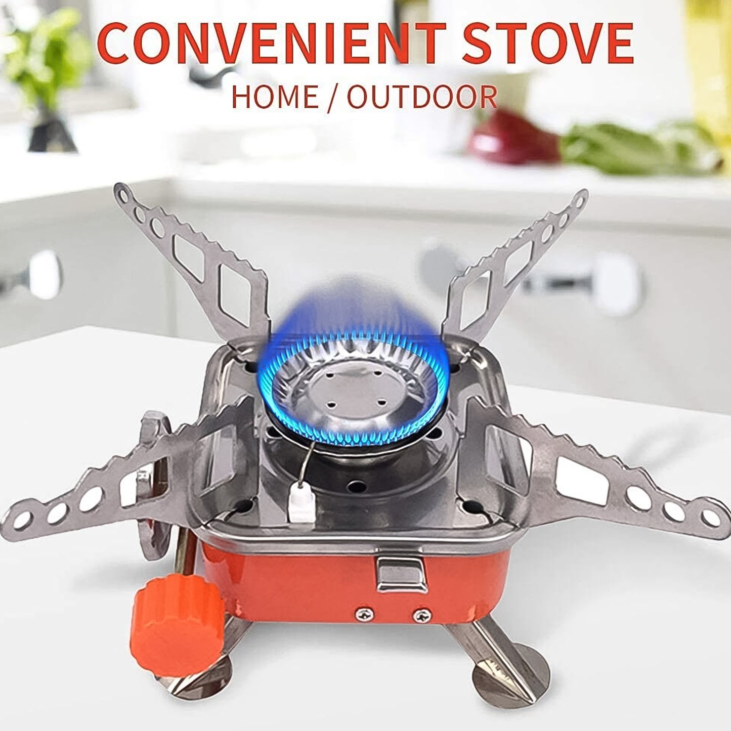 Mini Square Camping Stove 2800w (1 Pc) - Happy Price - Image 2