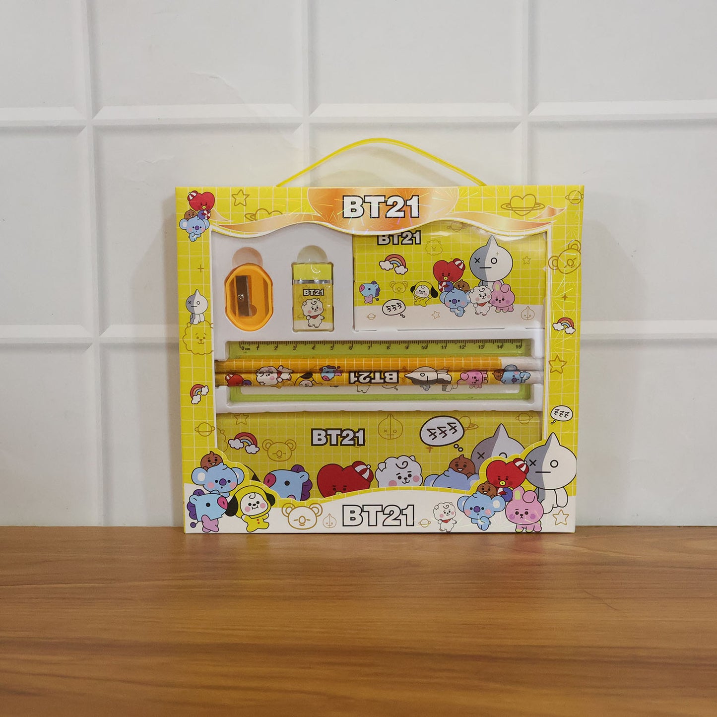 Cartoon Printed Pencil Box Stationery Set for Kids - 1 Set - Happy Price - Image 7