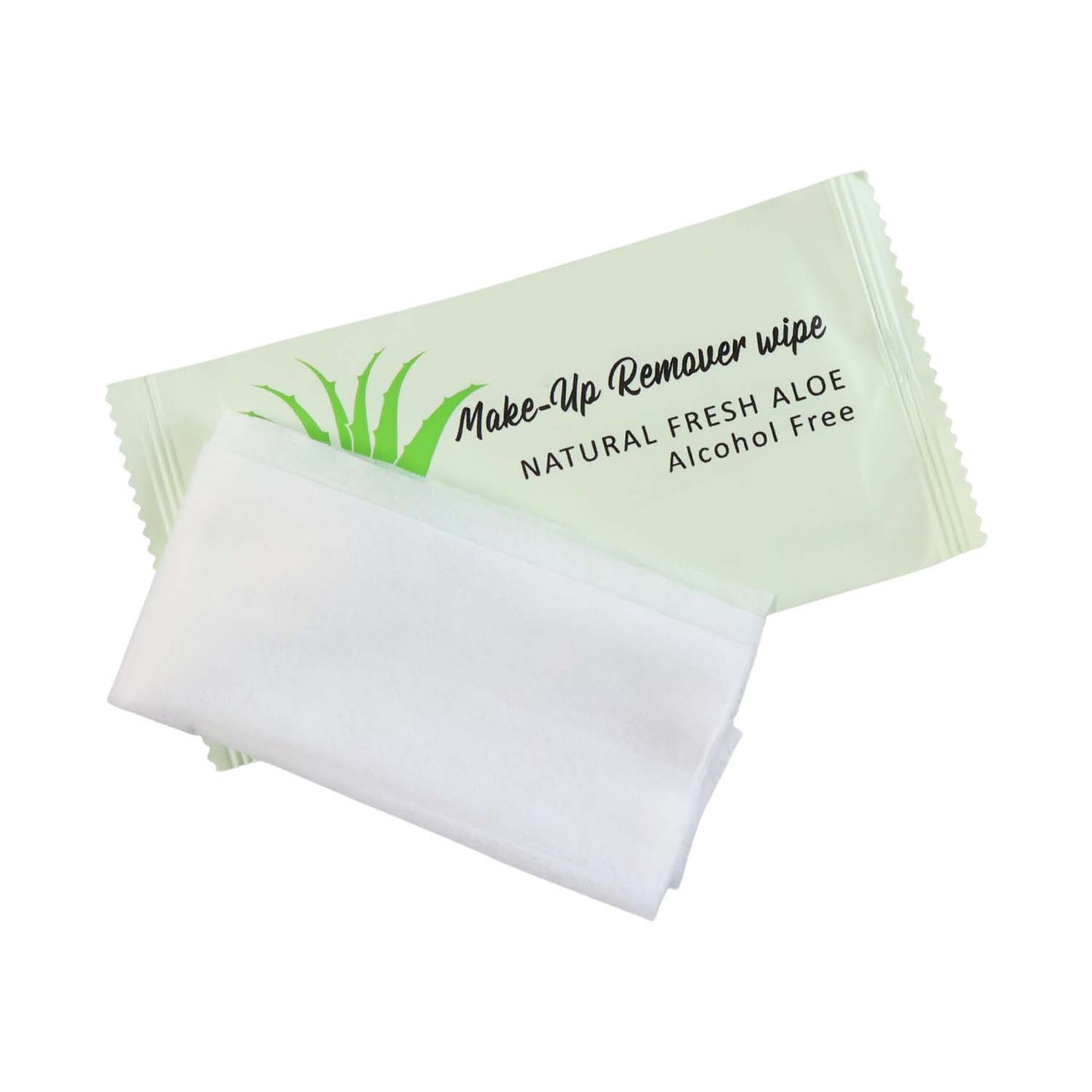 Aloe Vera Makeup Remover Wipes - Gentle Alcohol-Free Cleansing (1 Pc) - Happy Price - Image 4