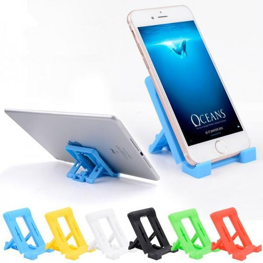 Adjustable 4 Steps Foldable Mobile Stand Holder (1 Pc) - Happy Price - Image 1