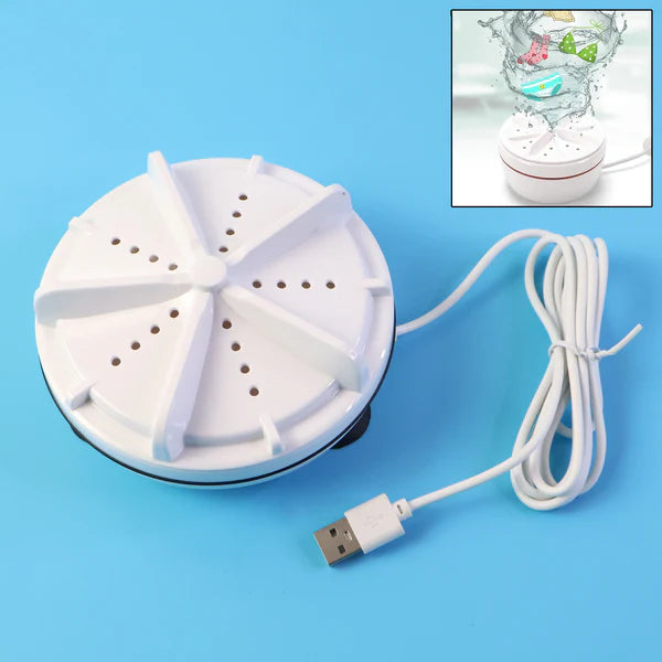 USB Turbine Washing Machine for Clothes - Portable & Compact - Happy Price - Image 1