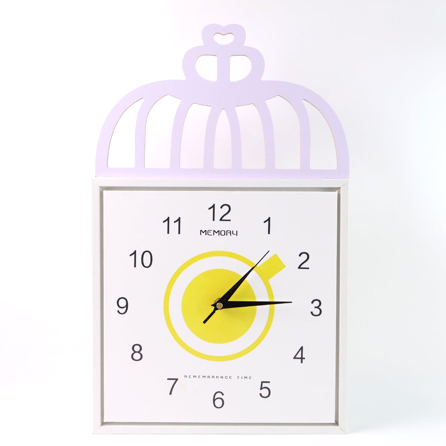 Decorative Square Wall Clock Battery Operated  1 Pc - Happy Price - Image 5