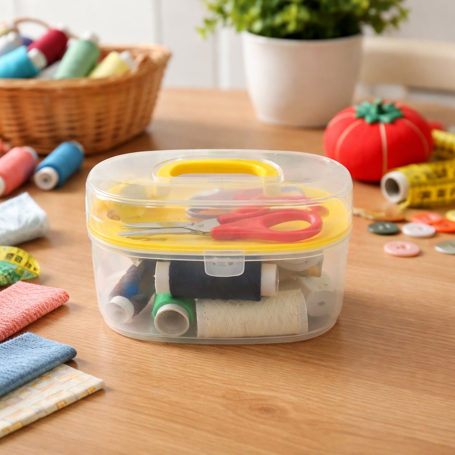 Complete Multipurpose Sewing Kit Set (1 Set) - Essential for Home & Travel Repairs - Happy Price - Image 3
