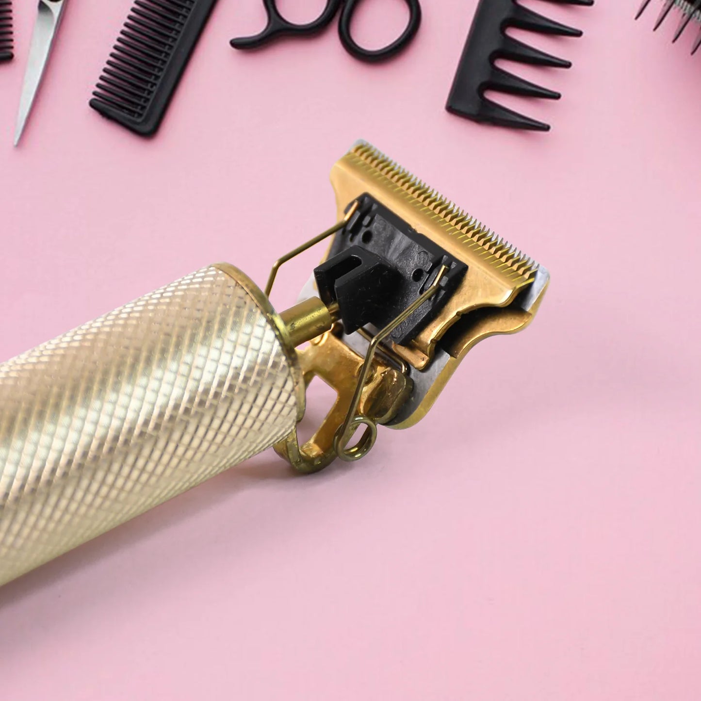 Hair Trimmer For Men Hair Style Trimmer Professional Hair Clipper Electric Shaving Machine Dry Shaving For Men - Hair Shaving And Trimming Beard With 4 Adjustable Blade Clipper - Happy Price - Image 3