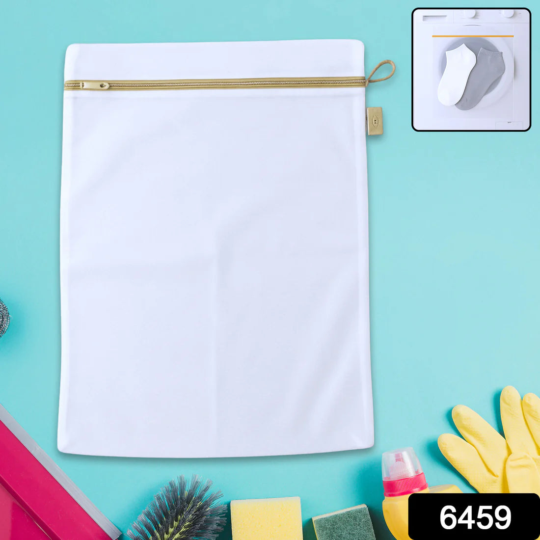 Large Mesh Laundry Bags For Delicates With Premium Zipper Travel Storage Organize Bag Clothing Washing Bags For Laundry Blouse Bra Hosiery Stocking Underwear Lingerie (1 Pc) - Happy Price - Image 5