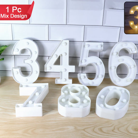 LED Decorative Night Light (1 Pc) - Battery Operated Accent Lamp - Happy Price - Image 1