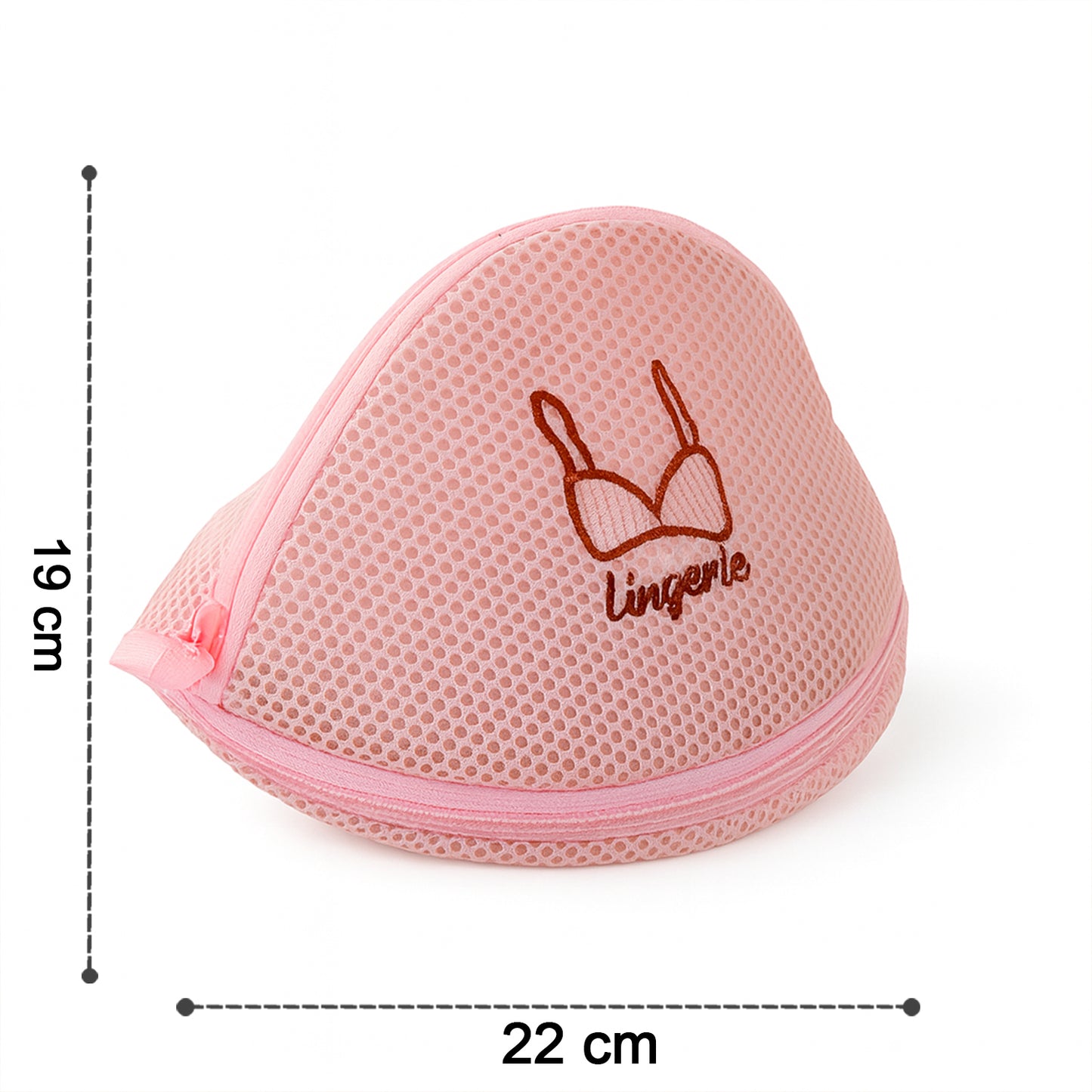 Dome Shaped Lingerie Wash Bag - Protective Mesh Laundry Pouch for Delicates (1 Pc) - Happy Price - Image 3