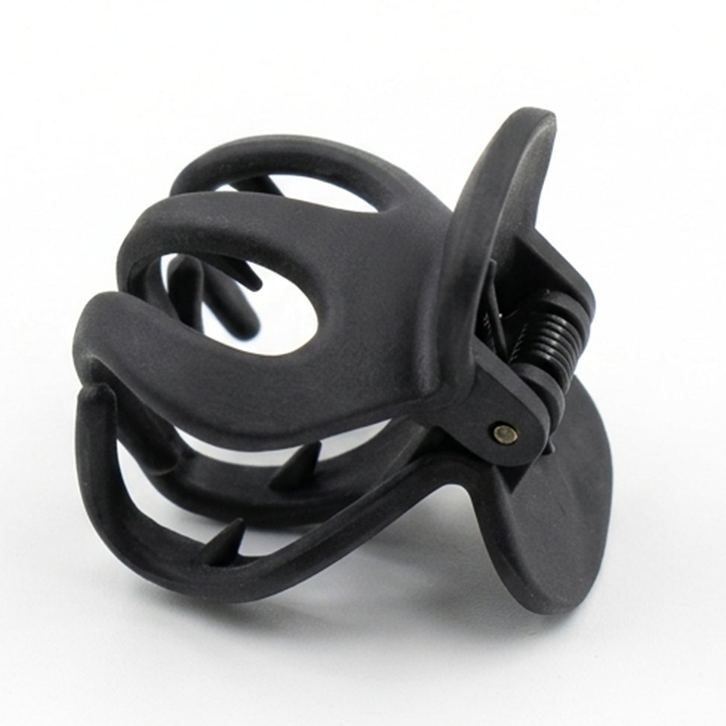 Matte Finish Hair Claw Clip (1 Pc) - Strong Grip Styling Accessory - Happy Price - Image 4