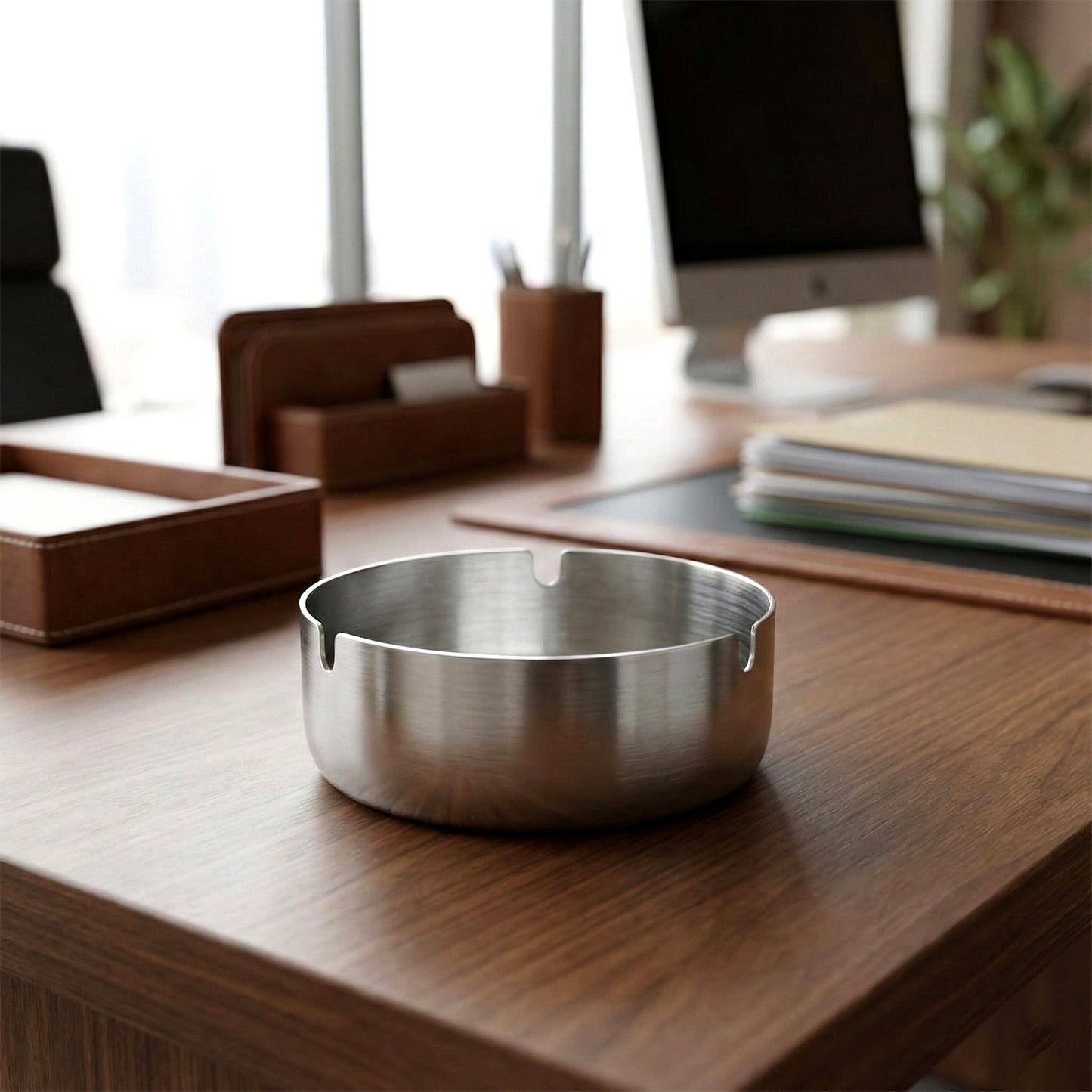 Round Ashtray with Multiple Rests - 1 Pc - Happy Price - Image 3