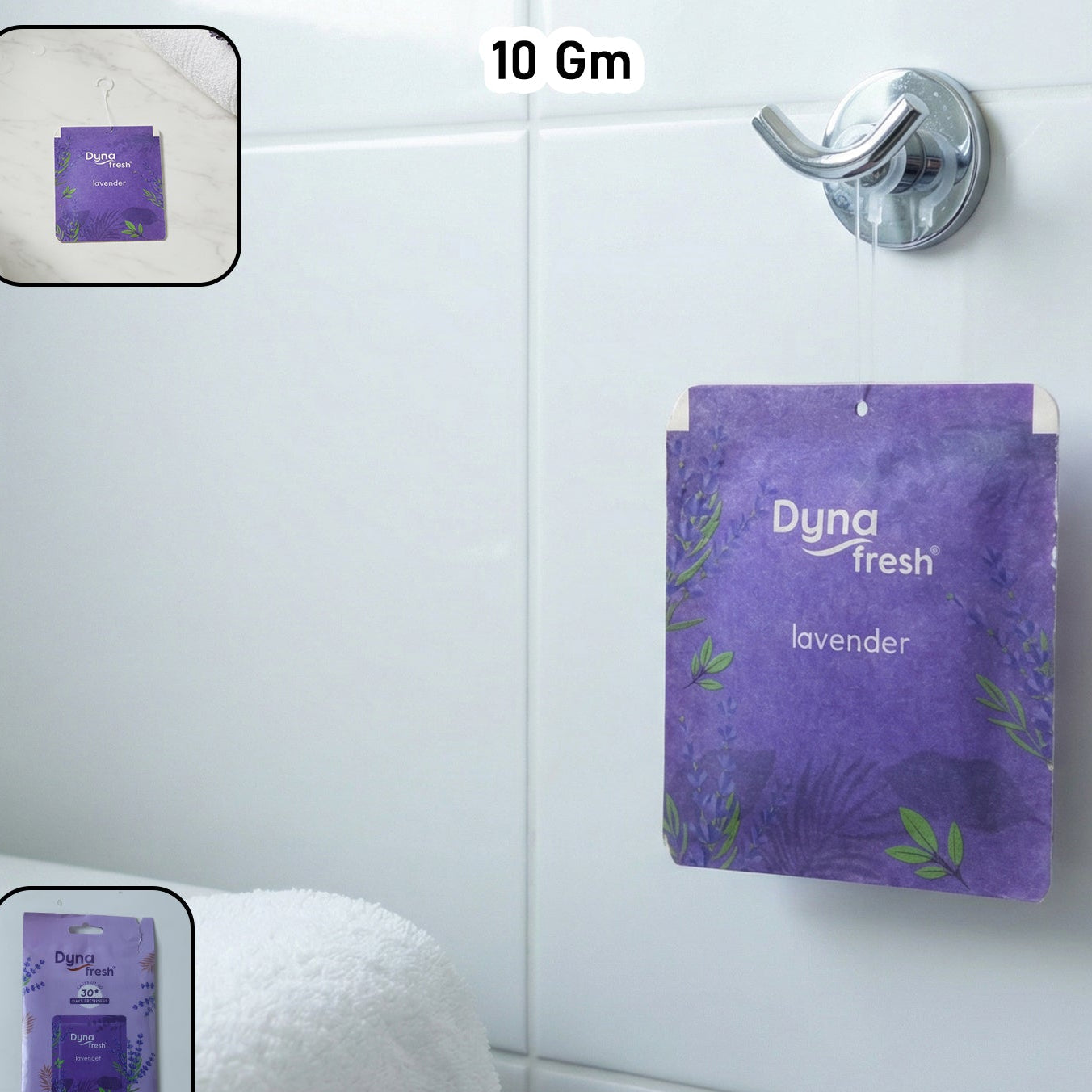 Lavender Hanging Air Freshener Gel (1 Pc 10gm)