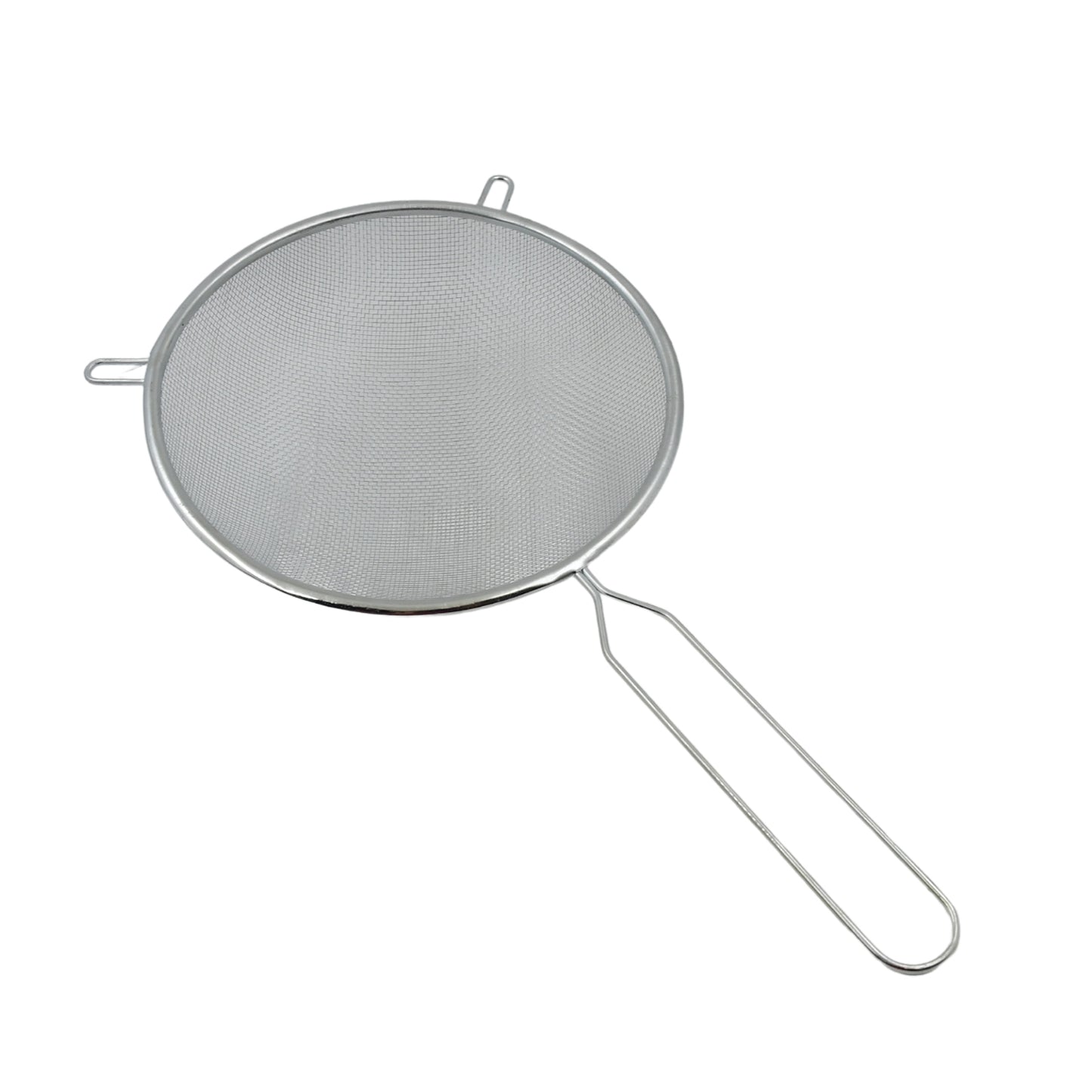 Big Mesh Strainer With Handle Stainless Steel Oil Straine Mesh Sieve Strainer(1 Pc) - Happy Price - Image 4
