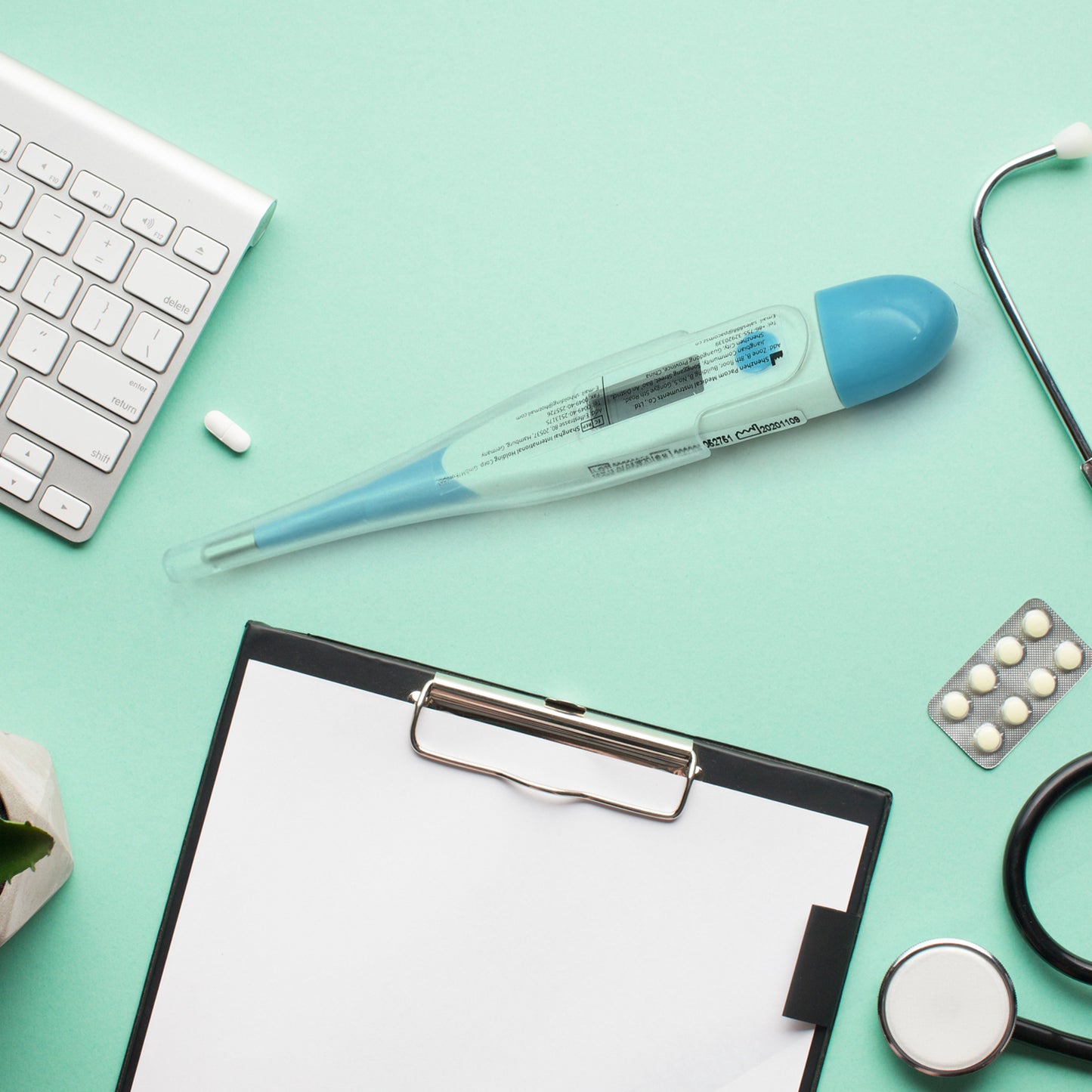 Thermometer For Adults Child With Lcd Backlight Display  Thermometer Cover Thermometer For Fever - Happy Price - Image 5