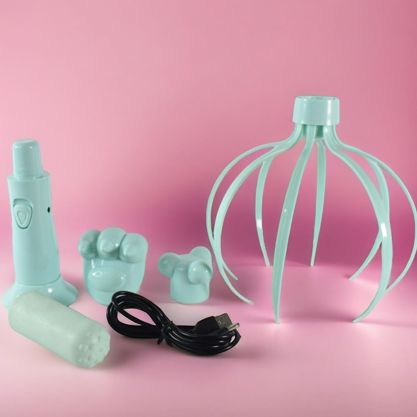 Head Massager Scalp Massaging Tool Relaxation Tool (1 Pc) - Happy Price - Image 1