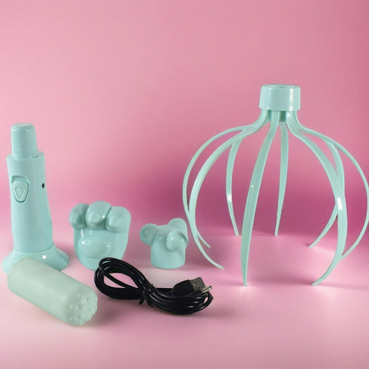 Head Massager Scalp Massaging Tool Relaxation Tool (1 Pc) - Happy Price - Image 1