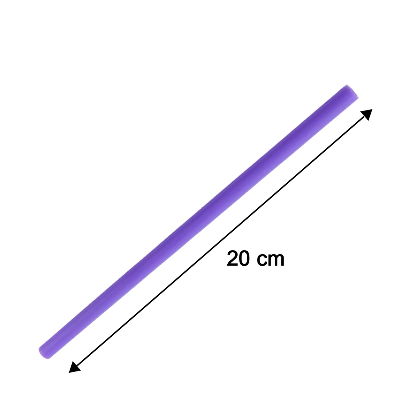 Reusable Drinking Straw for Cold Drinks - 1 Piece, Assorted Colours - Happy Price - Image 5