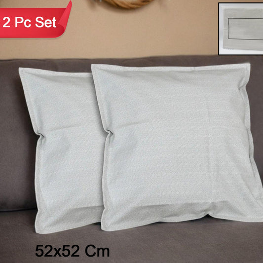 Pillow Covers Couch Pillows Cover Soft Decorative Pillow Covers (52  52 Cm  1 Pair  2 Pc) - Happy Price - Image 1