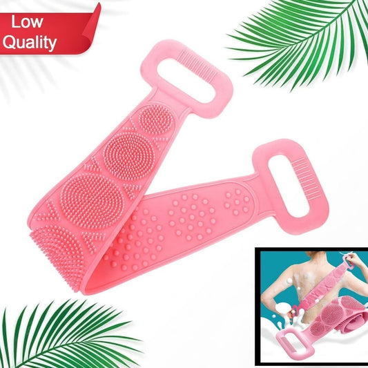 Silicone Back Scrubber Bath Towel for Shower - Gentle Exfoliation & Massage - Happy Price - Image 1