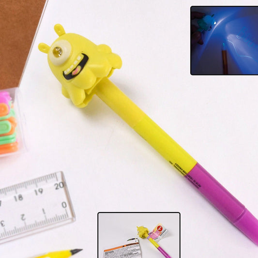 3-in-1 Ball Pen With Marker And Light Versatile Writing Tool (1 Pc) - Happy Price - Image 1