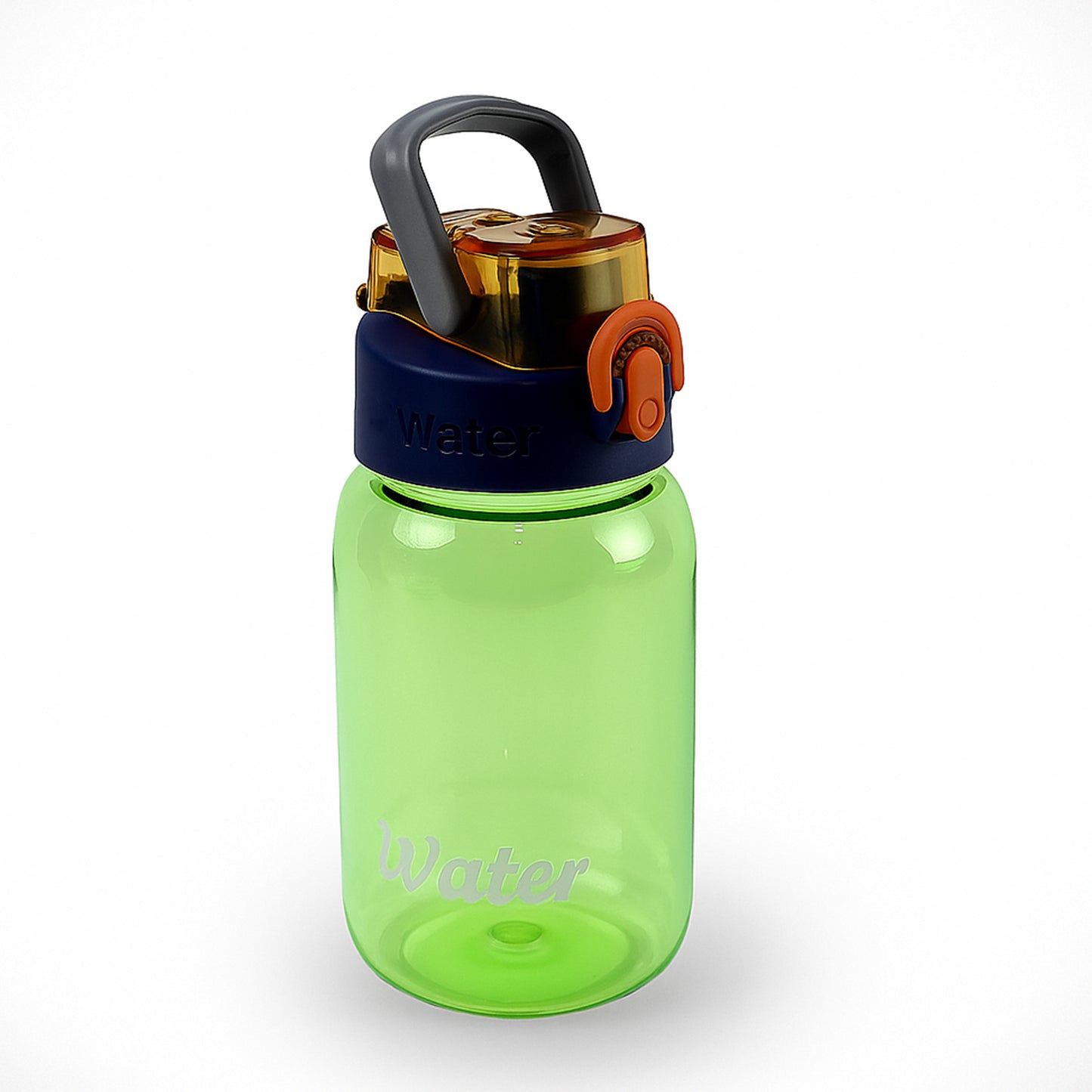 Green Leak-proof Portable Fruit Infuser Water Bottle Approx 600ml (1 Pc) - Happy Price - Image 4