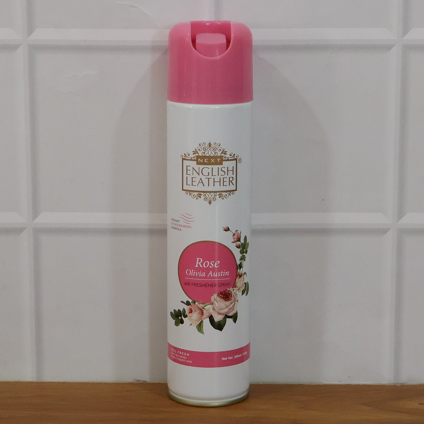 Next Premium English Leather Rose Air Freshener Spray 220 Ml