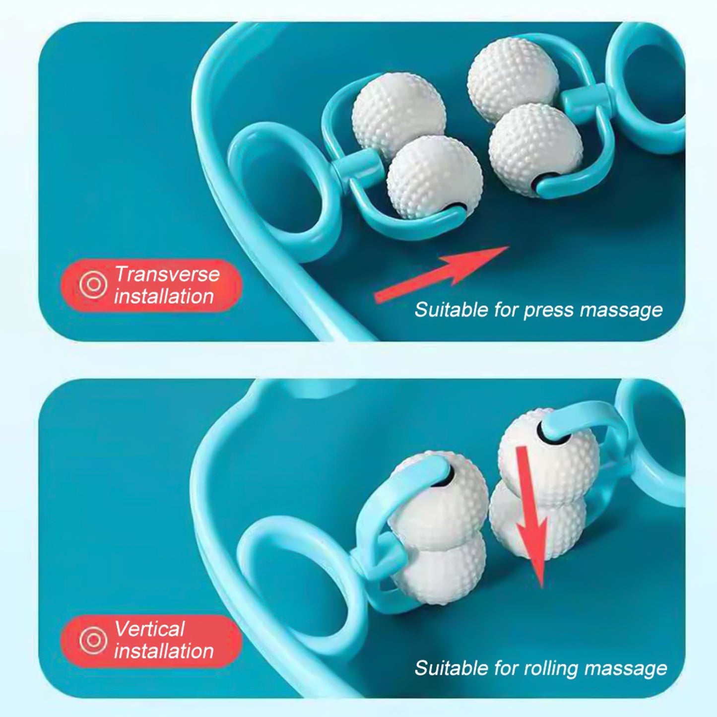 Premium Dual Roller Neck And Shoulder Massager (1 Pc) - Happy Price - Image 6