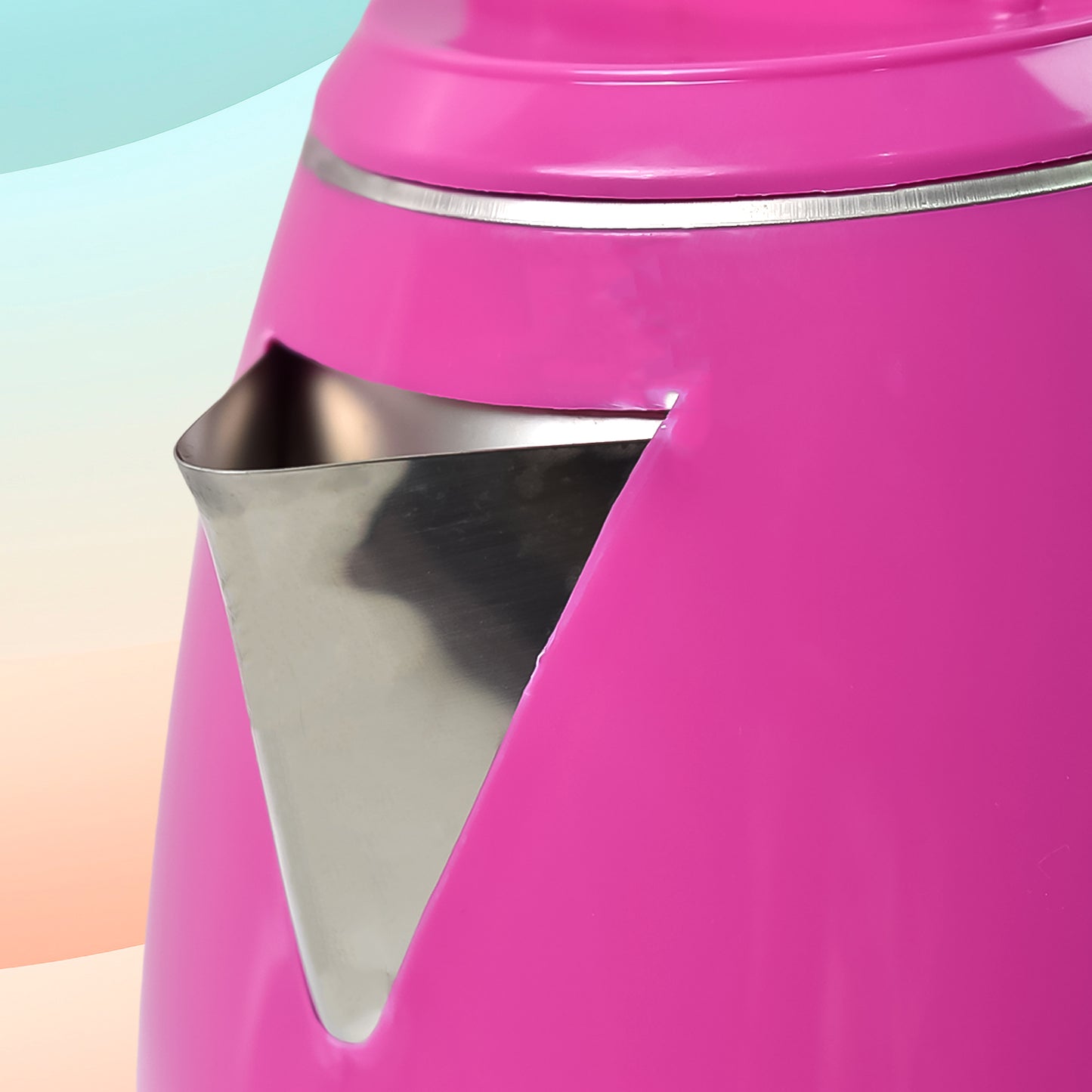 Stainless Steel Electric Kettle 1500 Watt (2 Ltr.) - Happy Price - Image 3