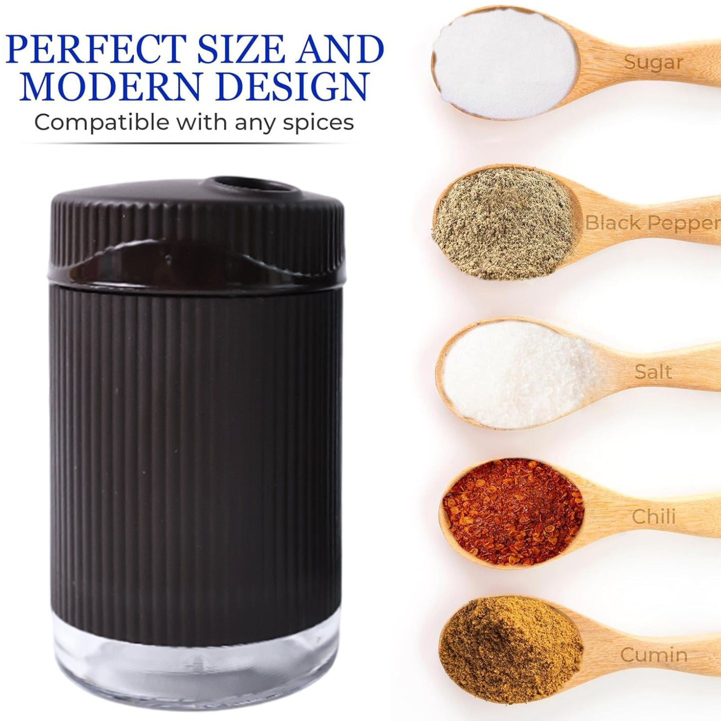 Supermom Linoo Salt  Pepper Dispenser Set (2 Pc) - Happy Price - Image 4