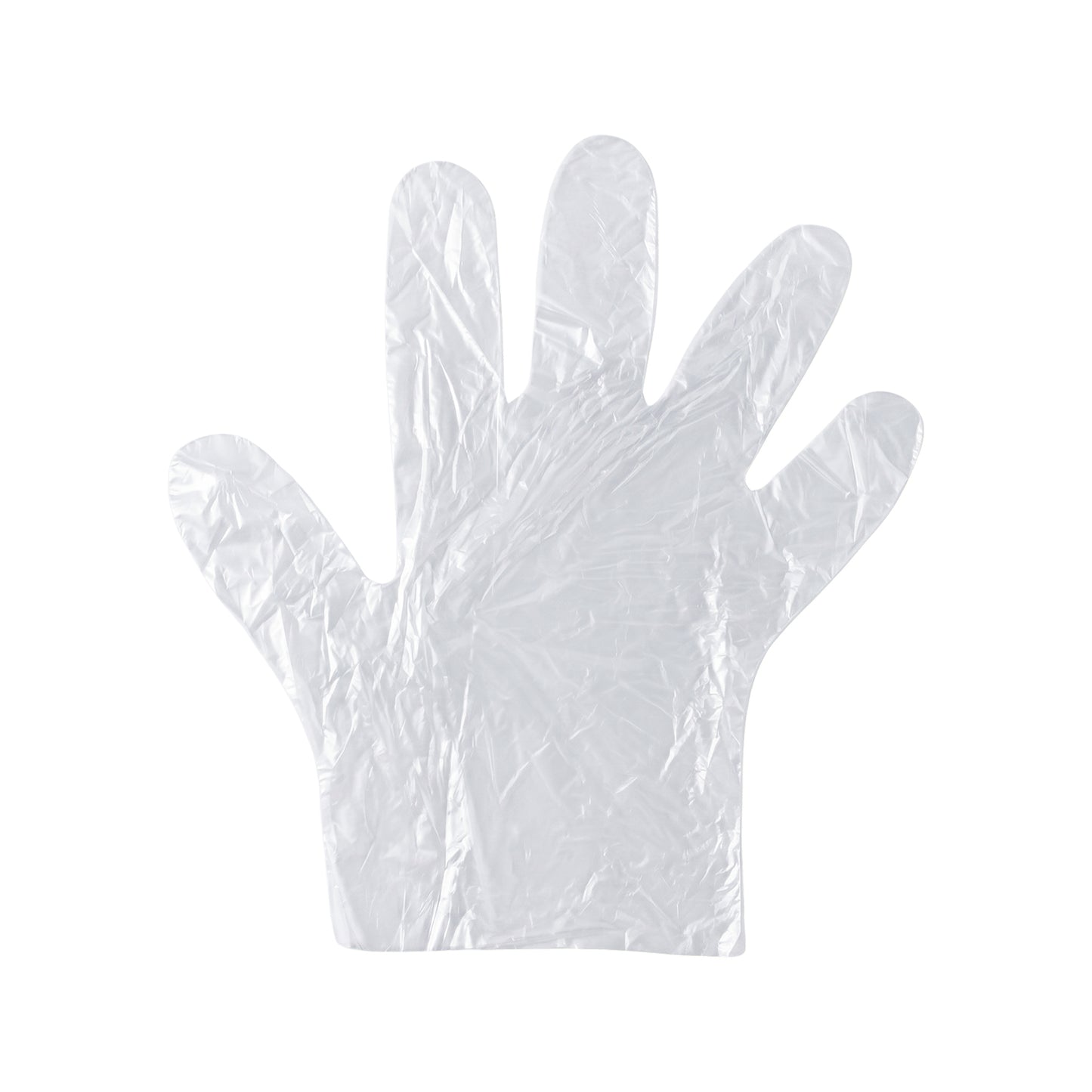 Clear Disposable Plastic Gloves - 100 Pc Pack for Kitchen & Household Tasks - Happy Price - Image 4