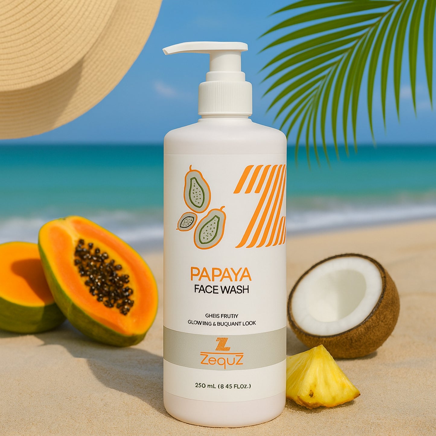Papaya Face Wash - Gentle Daily Cleanser for Radiant Skin (250 ML) - Happy Price - Image 6