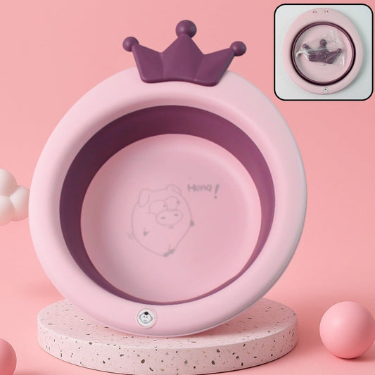 Safe Baby Bathtub with Non-Slip Base for Infants & Toddlers - Happy Price - Image 1