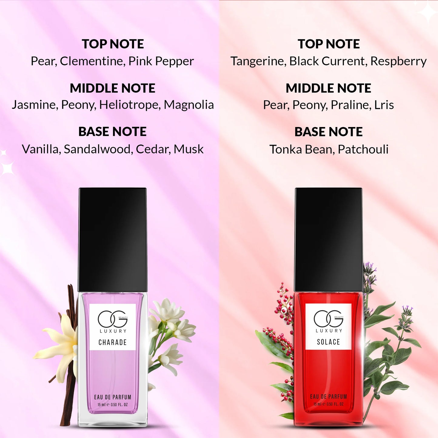 Luxury Eau De Parfum Gift Set - 4 x 15ml Bottles, Unisex Fragrance Collection - Happy Price - Image 7