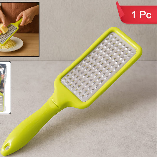 Stainless Steel Multi-Purpose Kitchen Grater for Fruits, Vegetables, and Cheese - 1 Piece - Happy Price - Image 1
