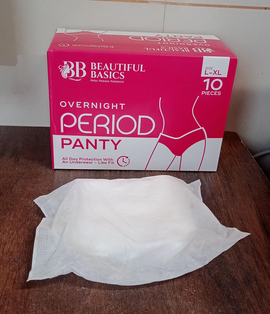 Womens Emergency Kit Travel Kit- Includes Seamless Underwear Pantyliner Feminine Hygiene Sachet First Period Kit (10 Pcs) - Happy Price - Image 7