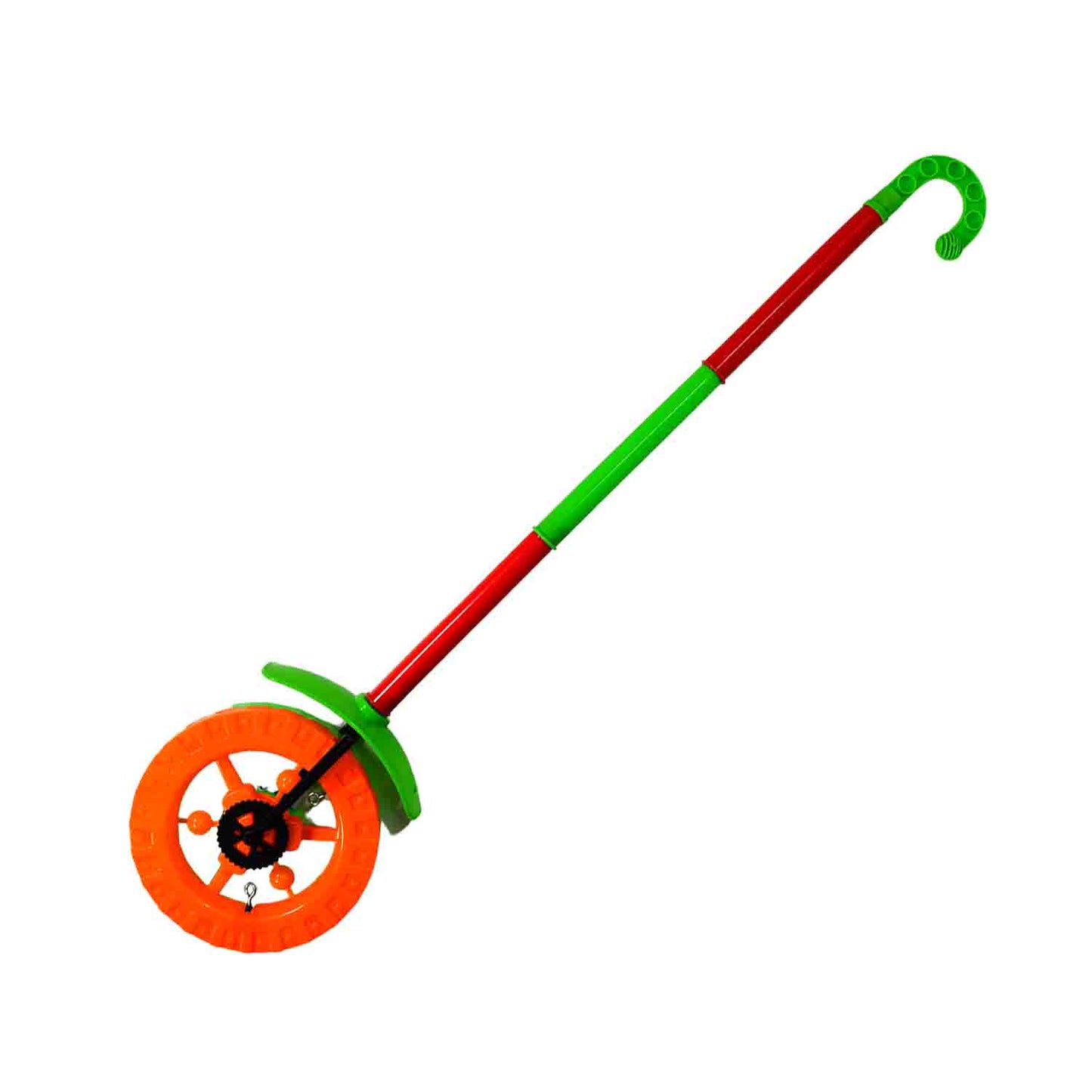Plastic Single Wheel Push Run Toy With Handle And Two Lights On Wheel. Push Toy For Kids. - Happy Price - Image 7