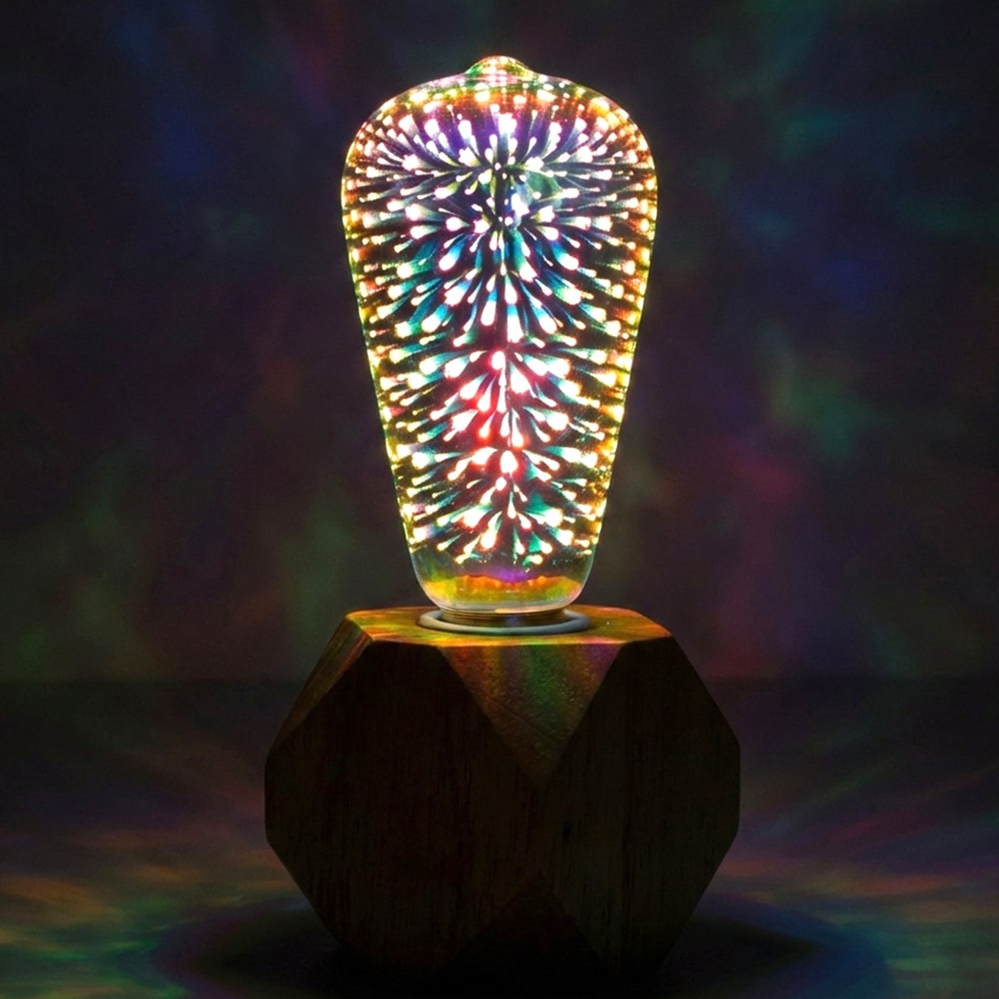 3D Firework Effect LED Decorative Bulb Light for Home Ambiance - Happy Price - Image 2