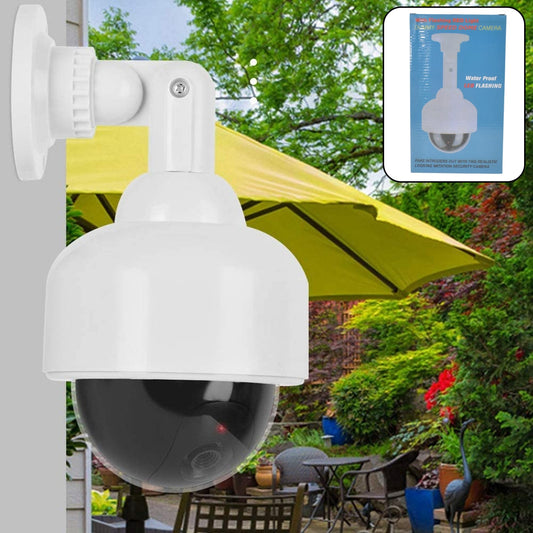 Dummy CCTV Camera with Flashing LED Light (1 Pc) - Happy Price - Image 1