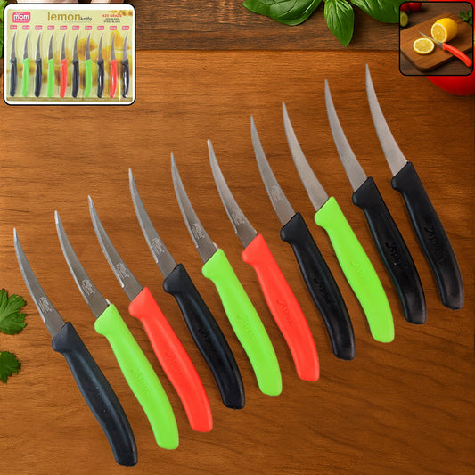 Supermom Stainless Steel Lemon Slicer - 10 Piece Set - Happy Price - Image 1